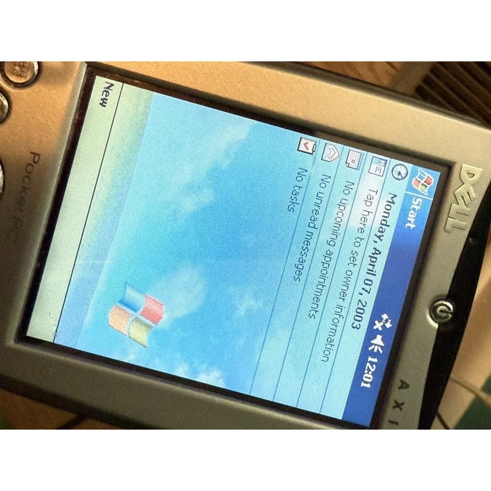 DELL Axim PDA Pocket PC HC01U , Works Good , W/stylus Pen‎ , No Power Cable